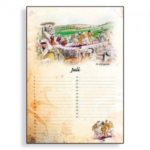 Verjaardagskalender Bijbelse taferelen Rino Visser